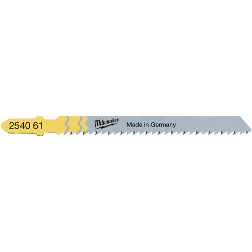 5 Lames Scie Sauteuse T101b - 75x2.5 Mm