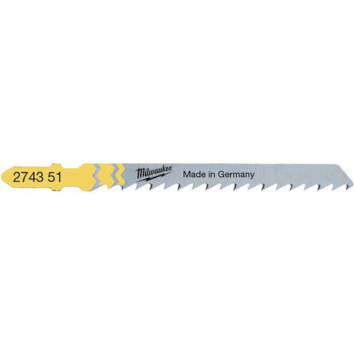 5 Lames Scie Sauteuse T101d - 75x4 Mm