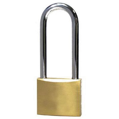 Ironmongery - Cadenas Laiton Haute Anse 50mm - Serrure Identique - Classe 1 - Or