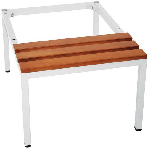 Socle-banc - Industrie Salissante - 400 Mm - Gris