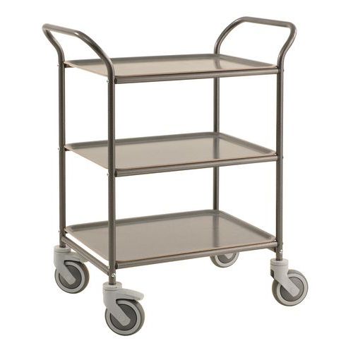 Chariot De Service 3 Tablettes L770xl495 Xh960mm