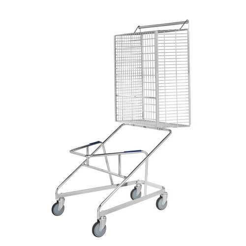 Chariot Panier Fil L1070xl680 Xh1050 Mm