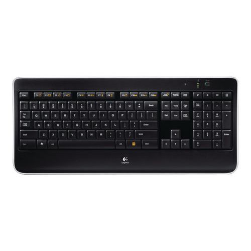 Logitech K800 Clavier Illuminated Sans fil azerty Logitech K800 Clavier Illuminated Sans fil azerty