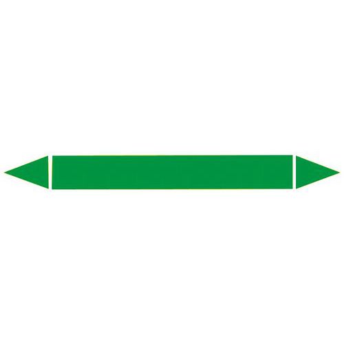 Brady - Adhésif de marquage vert RAL 6010 - 16x75mm - Pour application eau