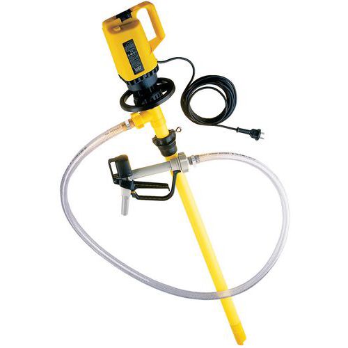 Lutz - Pompe vide-fût Kit N°1 - Polypropylène - 5400 L/h - 19m Refoulement - 500W