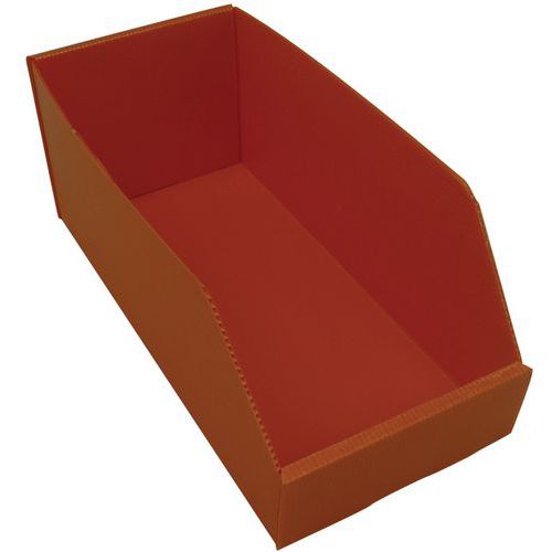 Bac A Bec Polypro Orange 380x180x15 5/100mm
