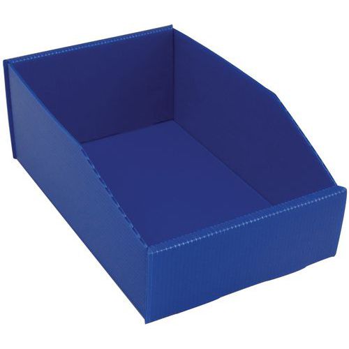 Bac A Bec Polypro Bleu 280x180x105mm