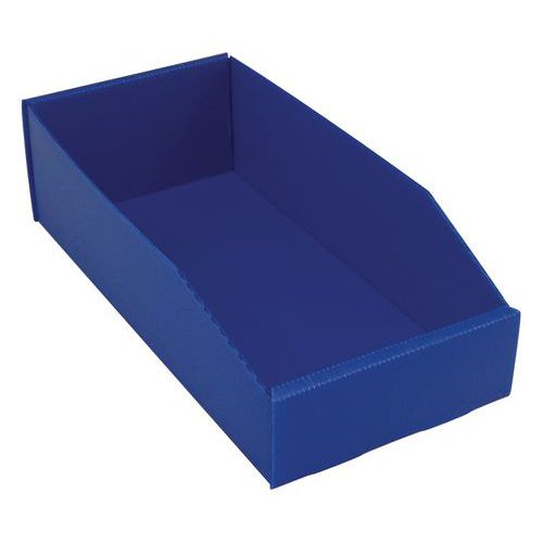 Bac A Bec Polypro Bleu 380x180x155/70m M