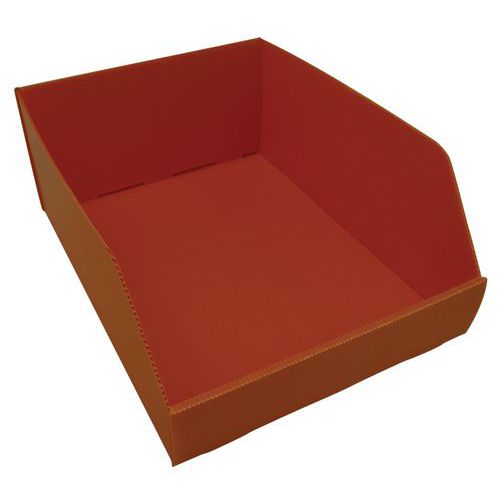 Bac A Bec Polypro Livre Orange Dim: 380x295x15 5/70 Mm
