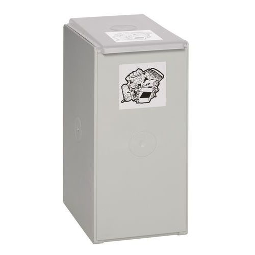 Poubelle Plastique Modulaire De Tri Un Ã‰léme Nt 60l