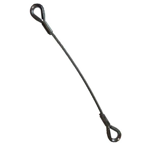 Elingue 1 Brin Type Eb - F 490 Kg Diam 7 - Mm. 1m