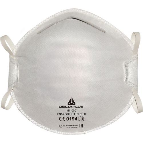 Lot 20 Demi-masques Jetables Moulés Ffp1