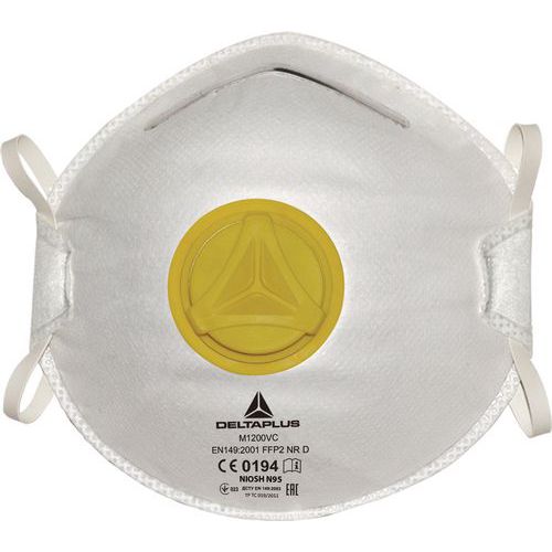 Lot De 10 Masques Moulés Ffp2 Avec Valve
