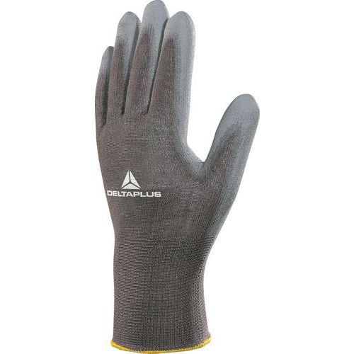 Gants De Manutention Tricot Polyester/pu Gris 06