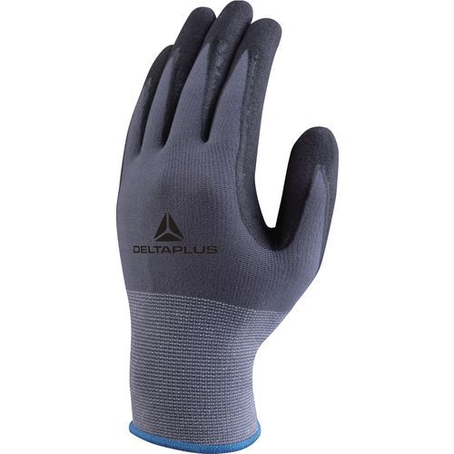 Gants De Manutention Pa/sp Enduit Nitrile Picot Noir 10