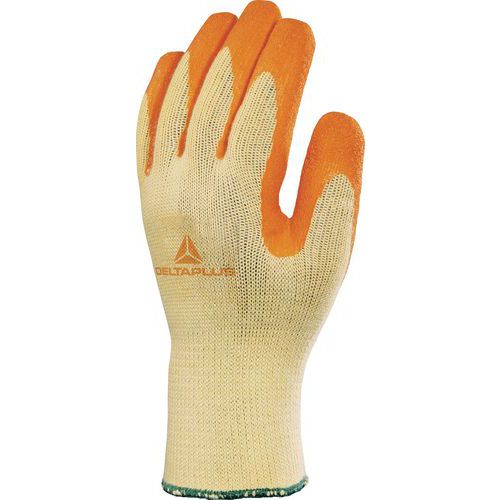 Gants De Manutention Tricot Polycoton - Paume Enduite Latex Ve730or