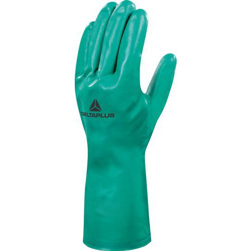 Gants De Manutention Nitrile Vert 33cm 7