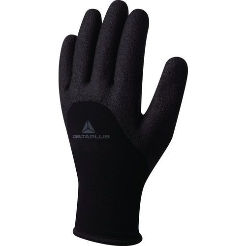 Gant Acrylique Paume Enduite Pvc Noir 9