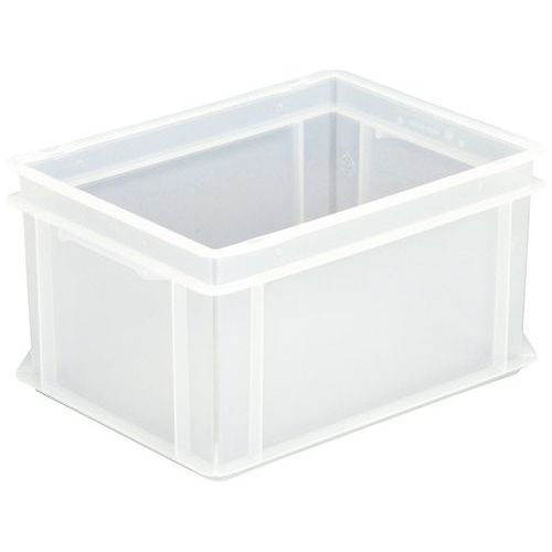 UTZ - Bac RAKO translucide 20L - 400x300x220mm - Polypropylène - Gerbable - Résistant -20°C à +80°C