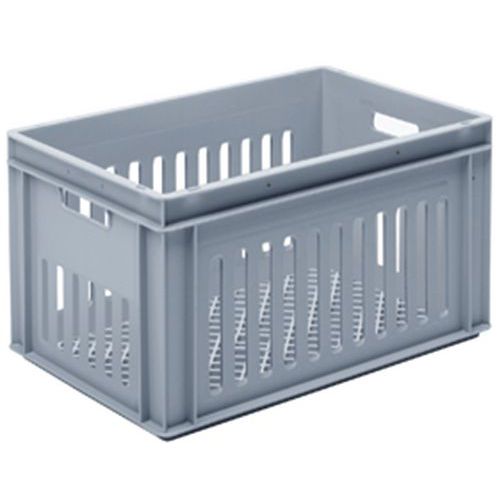 UTZ - Bac RAKO gris 60L - 600x400x325mm - Gerbable norme Europe - Polypropylène résistant