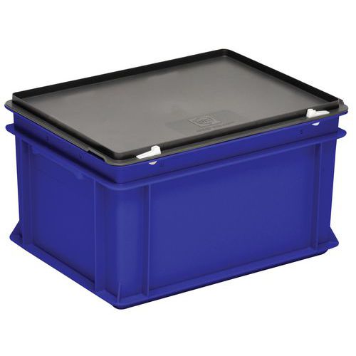 UTZ - Bac RAKO bleu 400x300x235mm 20L - Polypropylène gerbable - Transport résistant - Idéal stockage