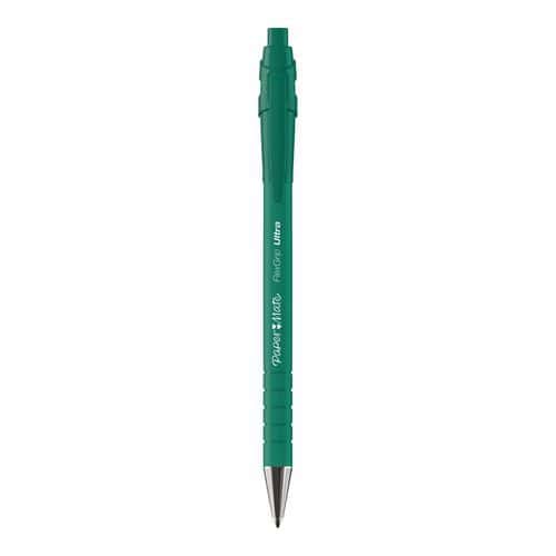 Paper Mate Flexgrip Ultra stylo bille rétractable, pointe moyenne 1 mm - vert thumbnail image 1