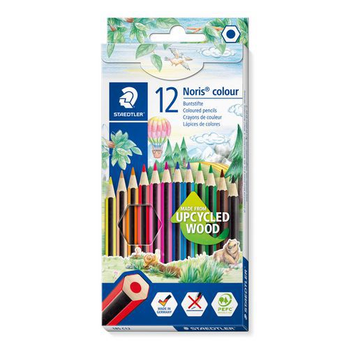 Etui 12 crayons couleurs Noris Colour Staedtler thumbnail image 1