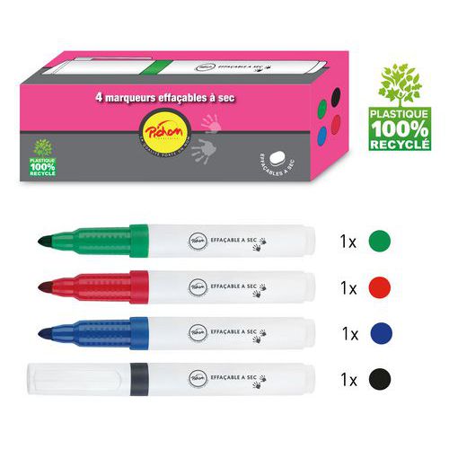 Marqueur Effaçable à Sec Bleu Pichon