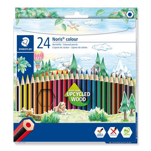 Etui 24 crayons couleurs Noris Colour Staedtler thumbnail image 1