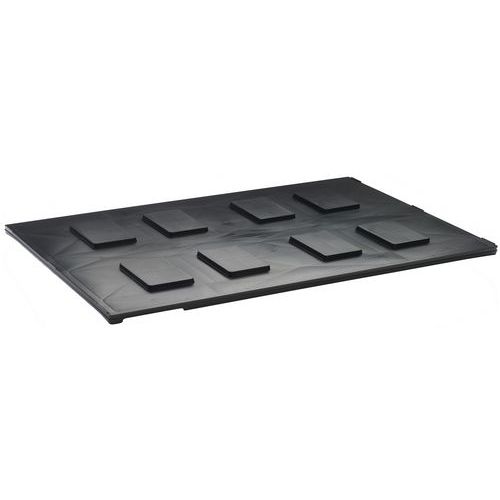 Coiffe Pour Palette Upal-s 1200x800mm Noire