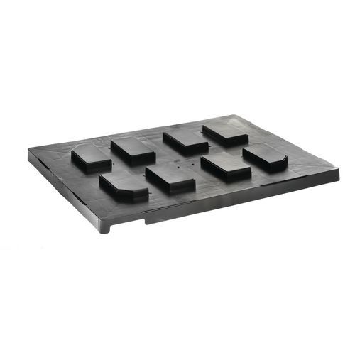 UTZ - Coiffe pour palette UPAL-V 1200x1000mm - Noir - PER - Recyclable 100%