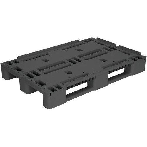 avec rebords, coloris anthracite avec rebords, coloris anthracite