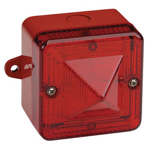 Feu Flash Led Haute Luminosité 230vca Led Rouge Ip66