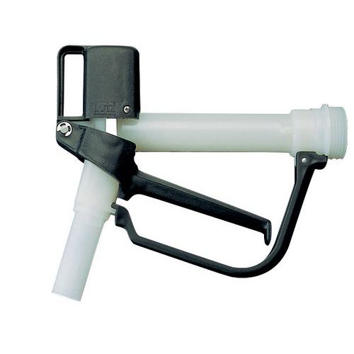 Lutz - Pistolet Distributeur PVDF - Polyfluorure de Vinylidène - Pompe Électrique - Garantie 3 ans