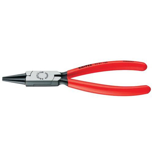 Pince à Becs Longs Ronds 160mm - Gainage Pvc - Tête Polie