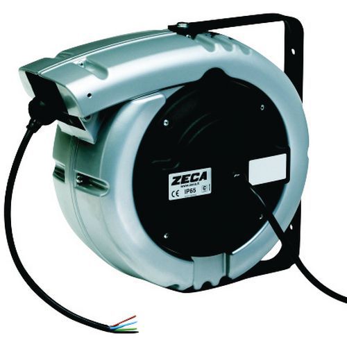 Zeca - Enrouleur de câble 20m IP65 3G1,5 mm² - 230V - Robuste et Durable