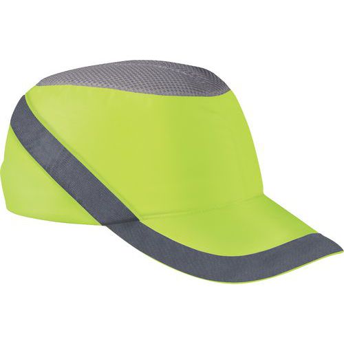 Casquette Aircoltan Jaune Fluo Visière 7 Cm