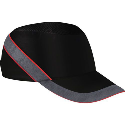 Casquette Aircoltan Noir Visière 3 Cm
