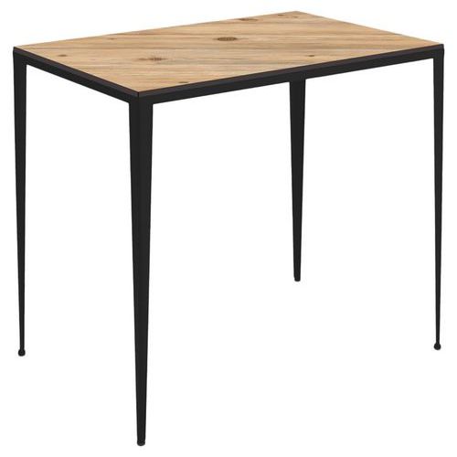 Mange Debout Bolonia 120x80 Cm Strat Chêne Prov./acier Noir