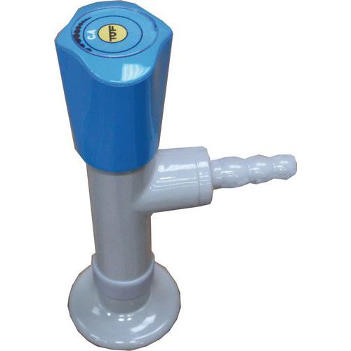 Robinet d'air comprimé sur table - Sortie pour laboratoire - Paillasse sans dosseret - Garantie 3 ans