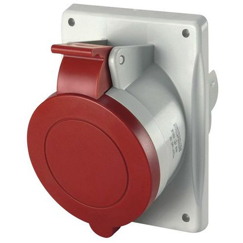 Prise Industrielle Encastré Ip44 3p+t+n 32a