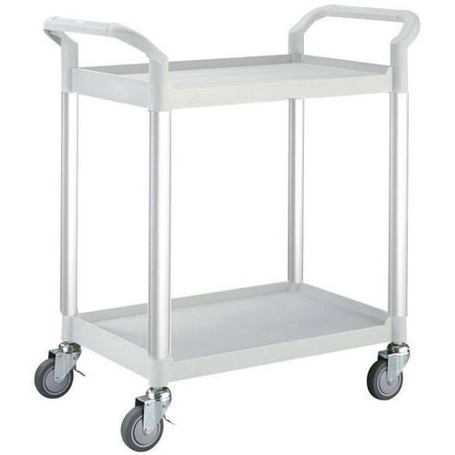 Chariot 2 Plateaux 808e-3 Gris 76x53x20