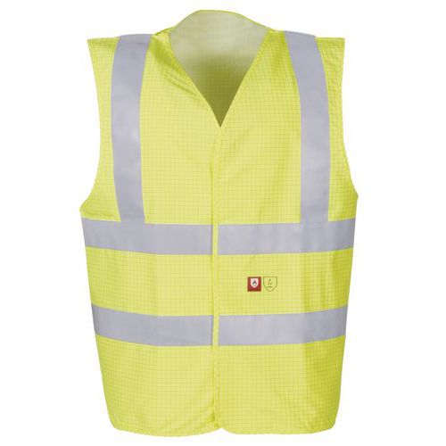 Gilet Hv Ignifugé/antistatique M Jaune
