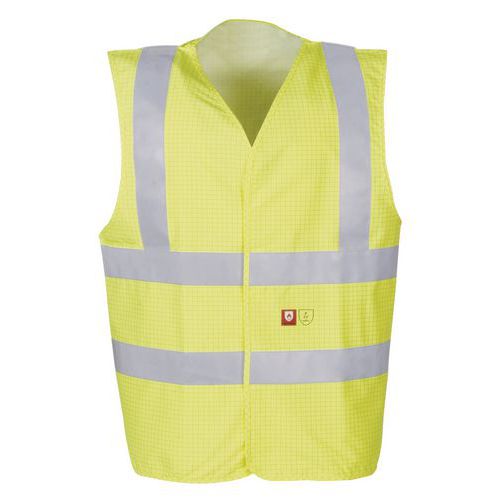 Gilet Hv Ignifugé/antistatique Xl Jaune