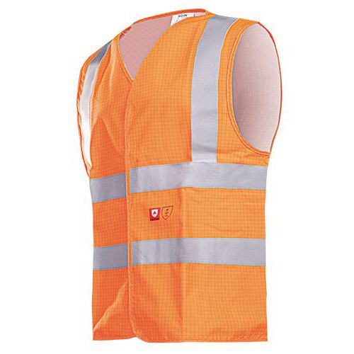 Gilet Hv Ignifugé/antistatique Xxl Orange