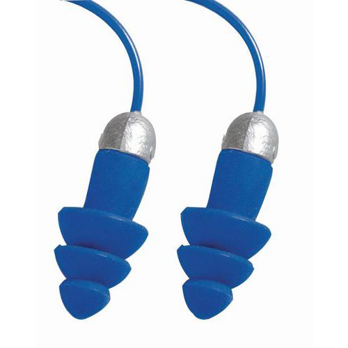 Bouchons D'oreilles Rockets Detectable Bleu