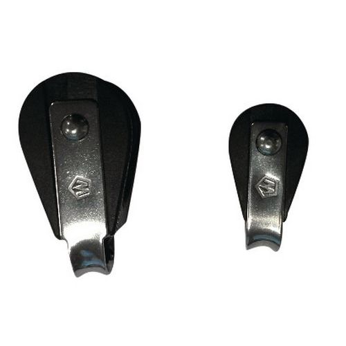 Poulie Double Cmu=300kg Reas=55mm Diam Cordage 12mm