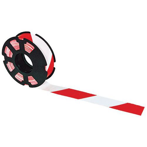 Ruban De Signalisation 500mx75mm Rouge/blanc