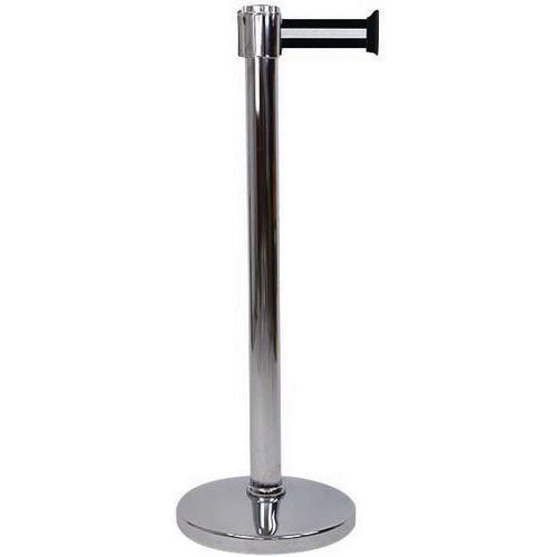 Poteau Novap Color Sanle Rayure Noir/gris