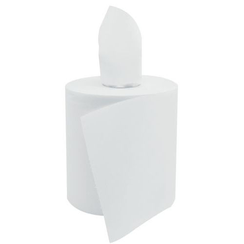 Bobine De Ouate Manutan Blanc 450 Fts 2 Plis 18x23